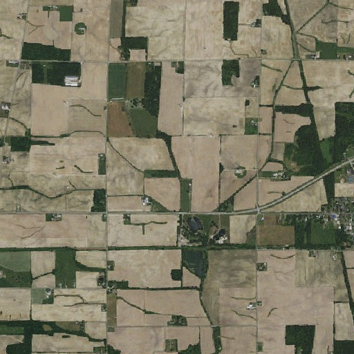 Aerial imagery of Cream Run, IN
