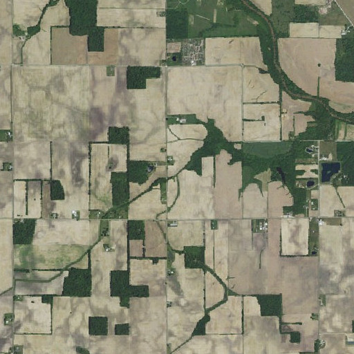 Aerial imagery of David Drain, IN