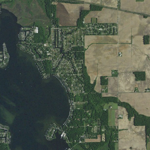 Aerial imagery of Dillon Creek, IN