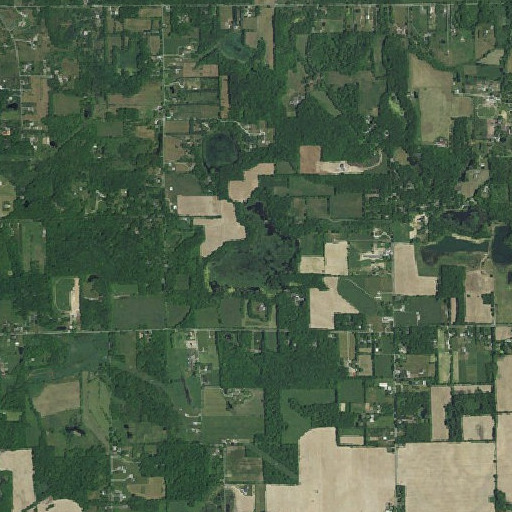 Aerial imagery of Dock Lake, IN