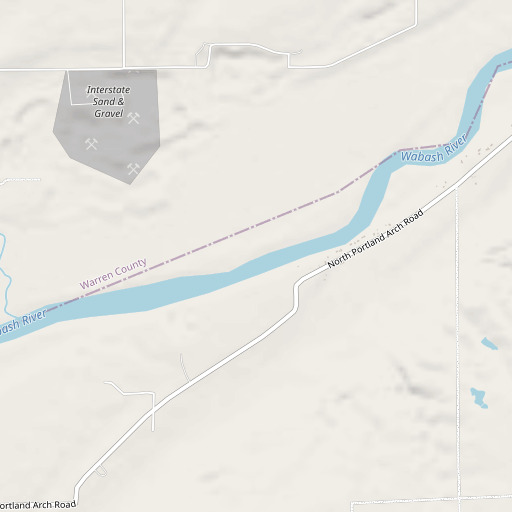 OpenStreetMap map of Dry Branch, IN