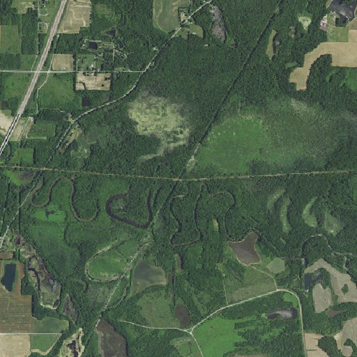 Aerial imagery of Flat Creek, IN
