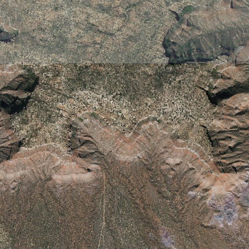 Aerial imagery of Ed Lamb Point, AZ
