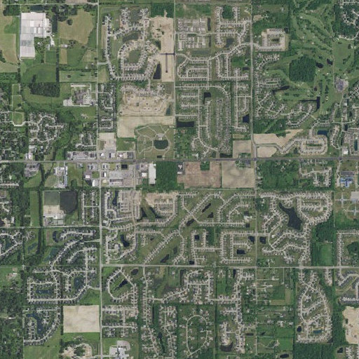 Aerial imagery of Grassy Branch, IN