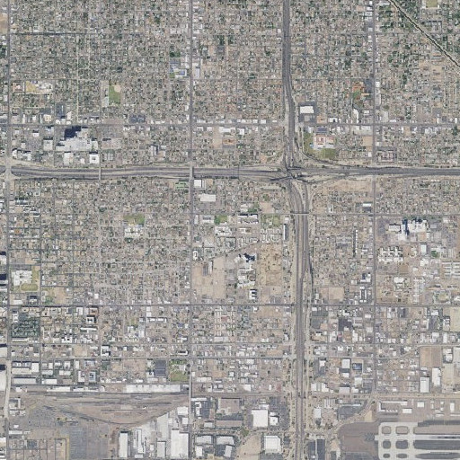 Aerial imagery of Edison Elementary School, AZ