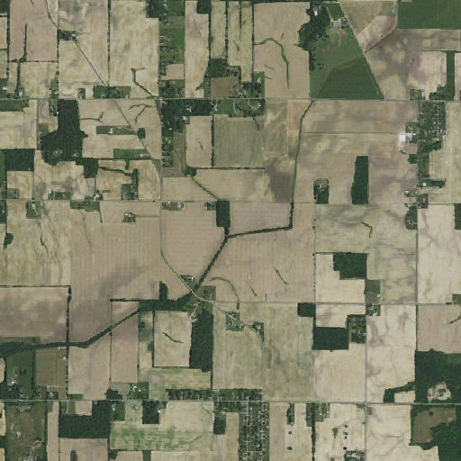 Aerial imagery of Grove Run, IN