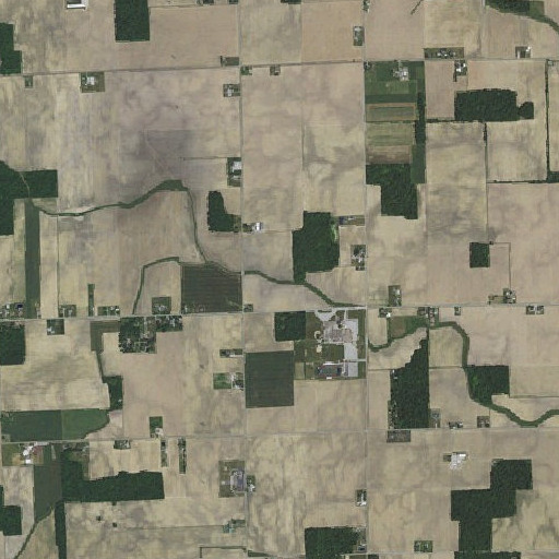Aerial imagery of Hoffman Lepper Ditch, IN