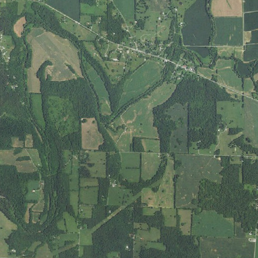 Aerial imagery of Hunter Spring, IN