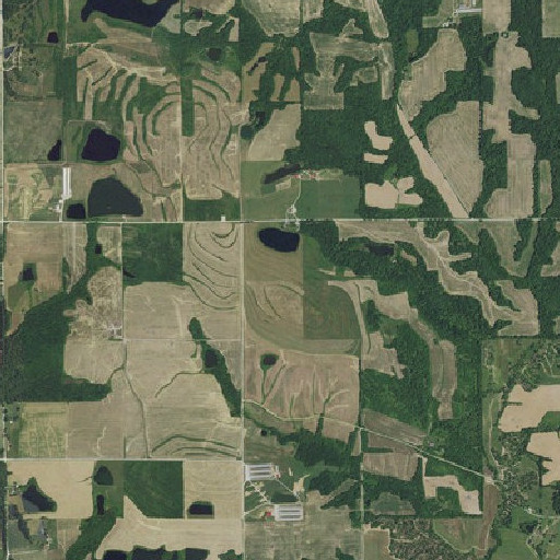 Aerial imagery of Knob Hill, IN