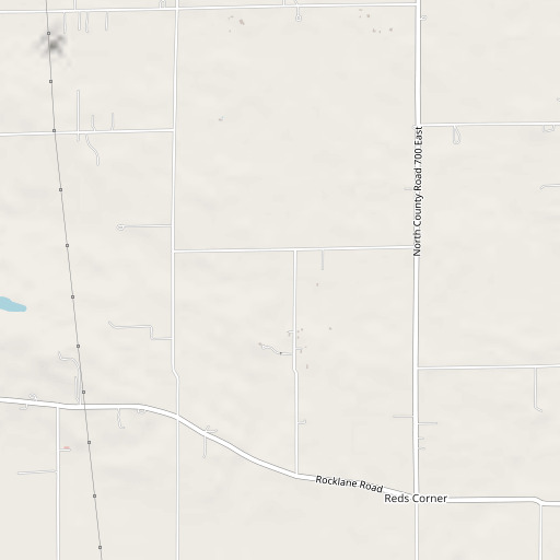 OpenStreetMap map of Leather Run, IN