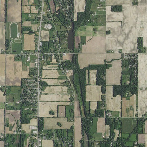 Aerial imagery of Lucky Run, IN