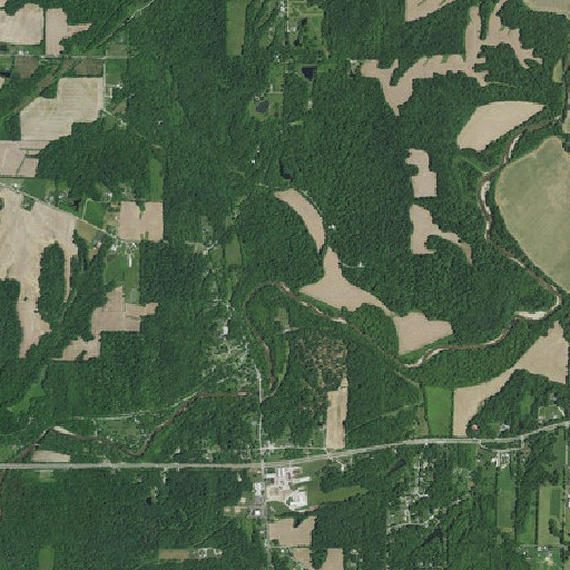 Aerial imagery of Maiden Run, IN