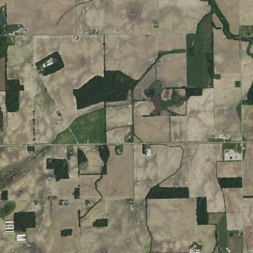 Aerial imagery of Man Run, IN