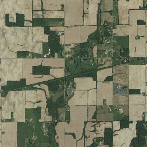 Aerial imagery of Mount Lawn Brook, IN