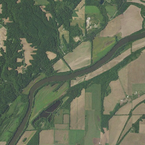 Aerial imagery of Salts Run, IN
