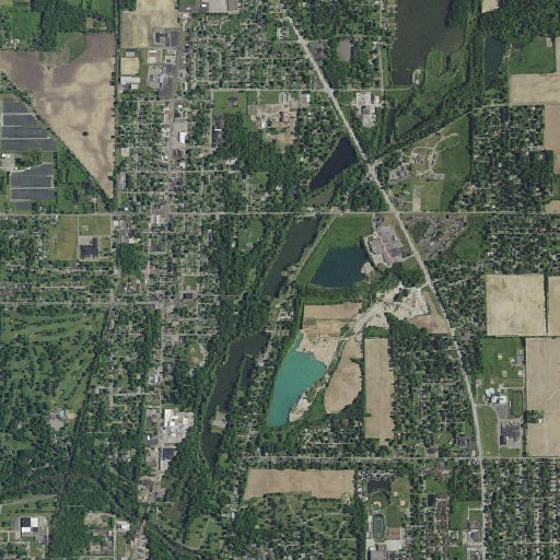 Aerial imagery of Shady Run, IN