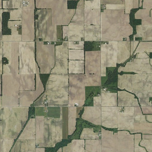 Aerial imagery of Shaker Run, IN
