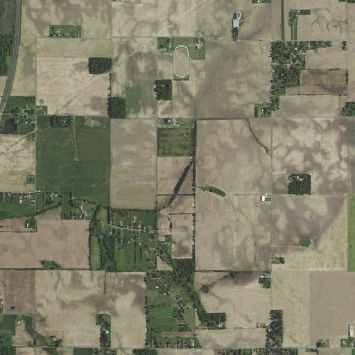 Aerial imagery of Shallow Run, IN