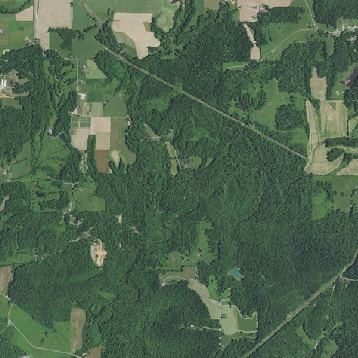 Aerial imagery of Stalcup Branch, IN