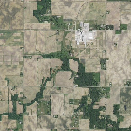 Aerial imagery of Taylor Creek, IN