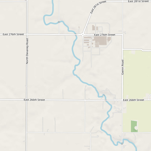 OpenStreetMap map of Taylor Creek, IN
