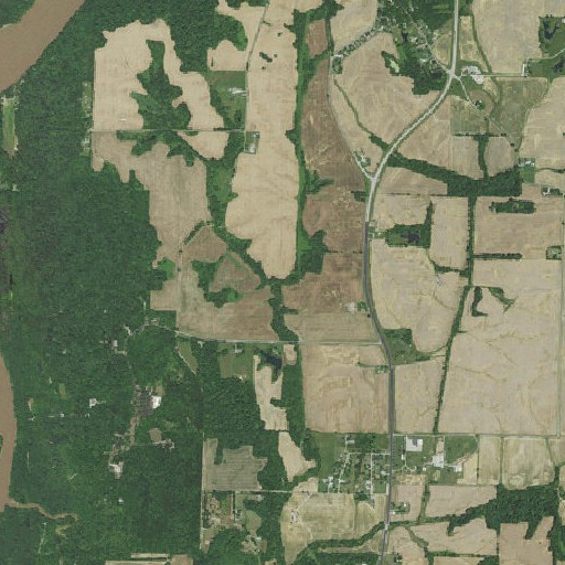 Aerial imagery of Thorn Run, IN