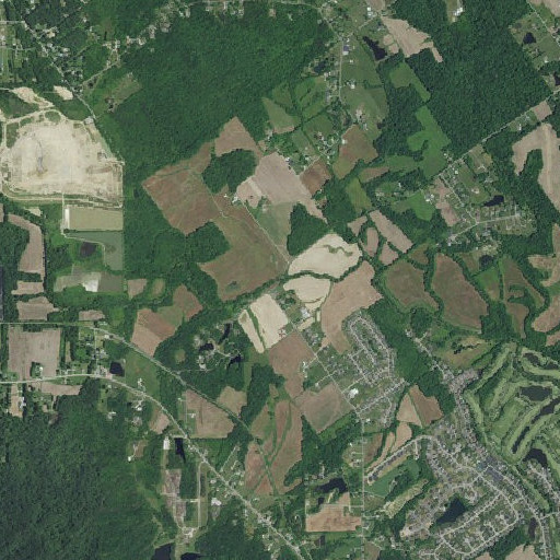 Aerial imagery of Turkey Run, IN