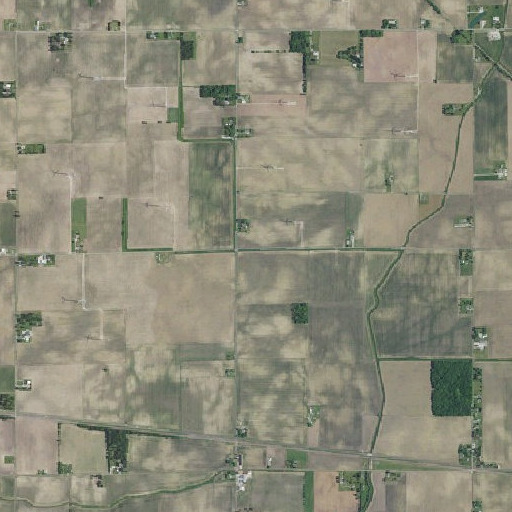 Aerial imagery of Vanness Ditch, IN