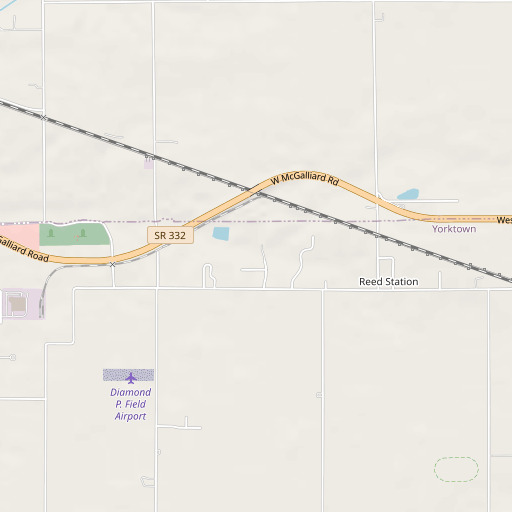 OpenStreetMap map of Water Run, IN
