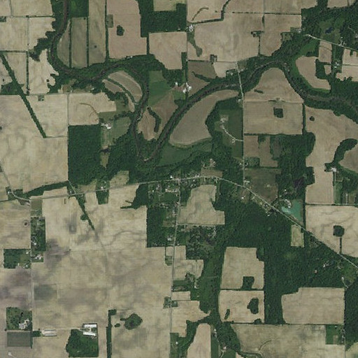 Aerial imagery of Wheeling, IN