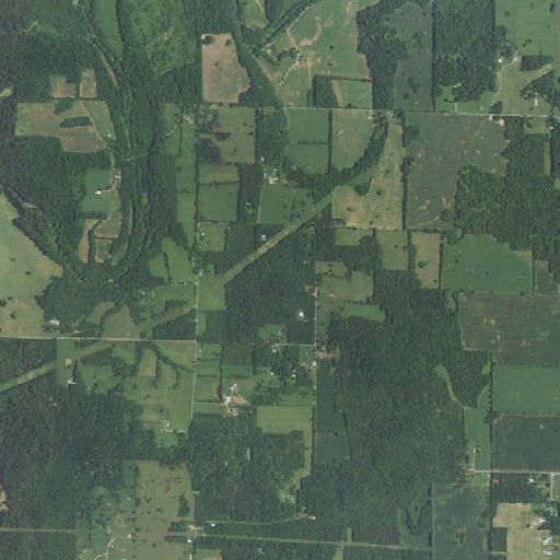 Aerial imagery of Wildcat Knob, IN