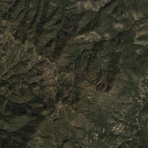 Aerial imagery of Pear Spring, AZ