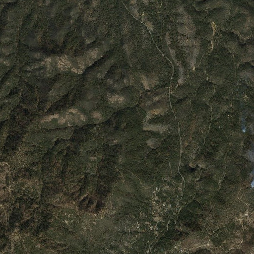 Aerial imagery of Smith Spring, AZ