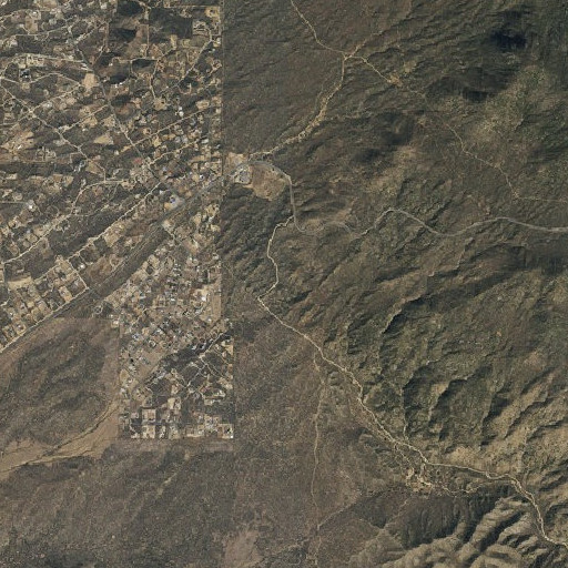 Aerial imagery of Wilhoit Spring, AZ
