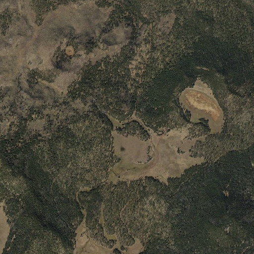 Aerial imagery of Silver Spring, AZ