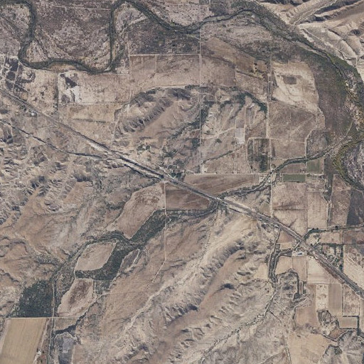 Aerial imagery of Geronimo Post Office, AZ