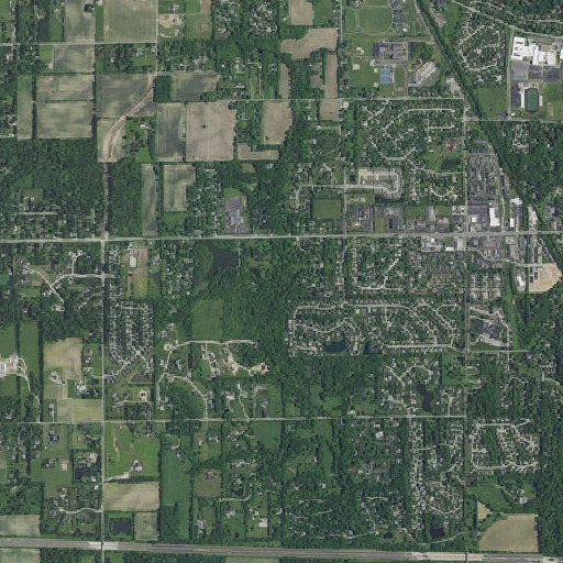 Aerial imagery of Russell Branch, IN