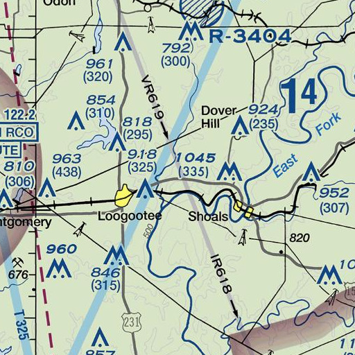 FAA VFR chart of Nest Brook, IN