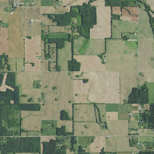 Aerial imagery of Wolf Creek, IN