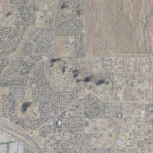Aerial imagery of KVVA-FM (Apache Junction), AZ