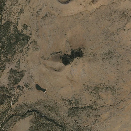 Aerial imagery of KTHQ-FM (Eagar), AZ