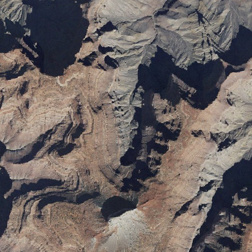 Aerial imagery of Evolution Amphitheater, AZ