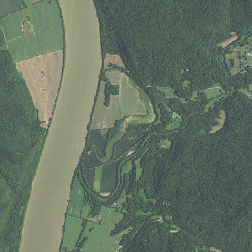 Aerial imagery of Overflow Pond, IN