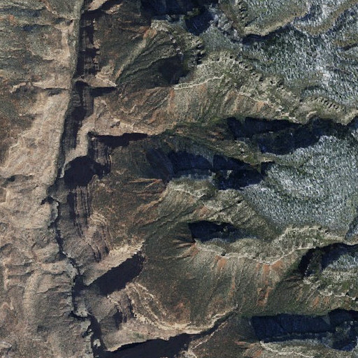 Aerial imagery of Fence Point, AZ