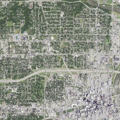 Aerial imagery of Good Park, IA