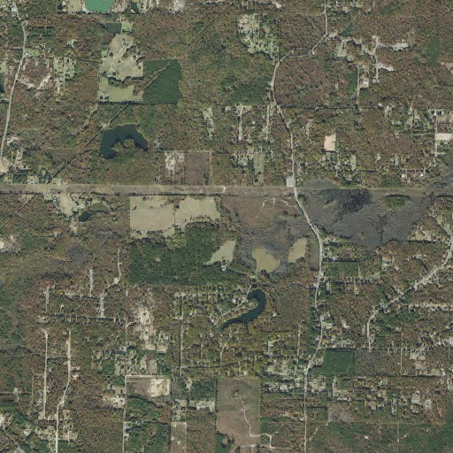 Aerial imagery of Dry Creek, AR