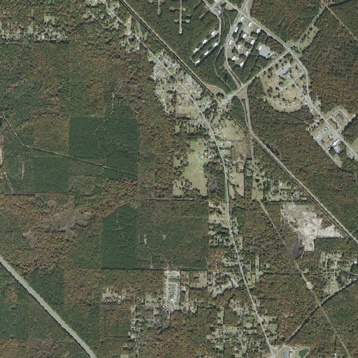 Aerial imagery of Arnold Creek, AR