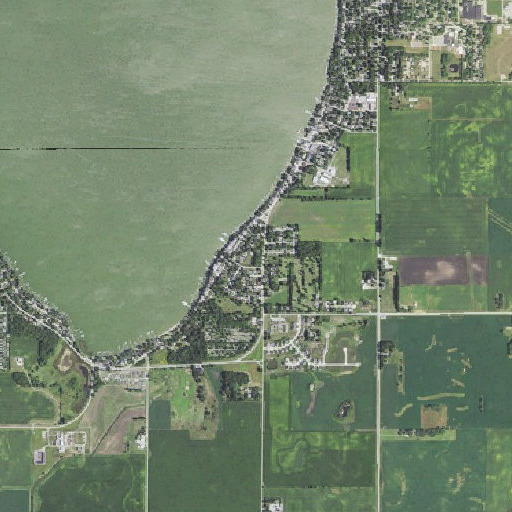 Aerial imagery of Pine Tree Park, IA