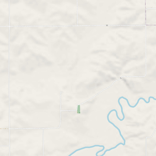 OpenStreetMap map of Rock Creek, IA