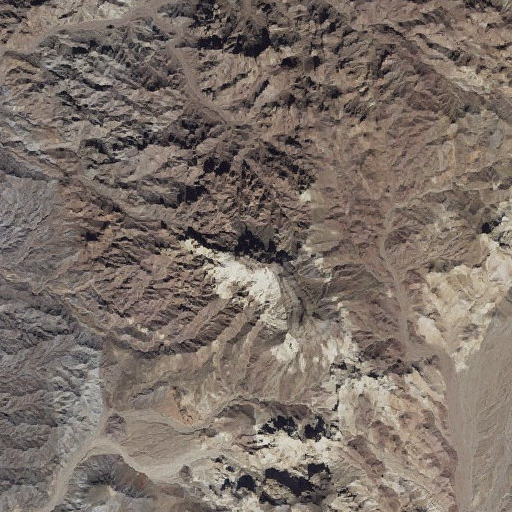 Aerial imagery of Fire Mountain, AZ